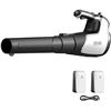 Image 1 : Litheli 40V(2x20V) 560CFM Brushless Leaf Blower, Electric Leaf Blowers Battery Powered for Blowing L