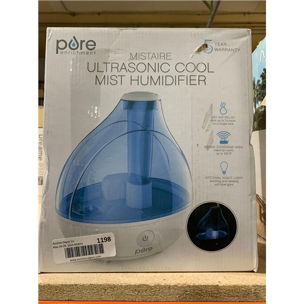 Pure Mistaire Ultrasonic Cool Mist Humidifier