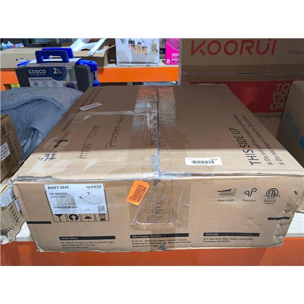 VOVO VB-6000SE Electronic Bidet, Elongated, Made in Korea, LED Nightlight, Eco Power Save,Self Clean