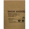 Image 3 : Litheli Cordless Snow Shovel, 20V 12-Inch Battery Powered Snow Thrower, Battery Snow Blower with Aux