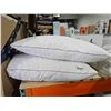Image 1 : Lot of 2 Martha Stewart Bed Pillows - Standard Queen Size