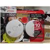 Image 1 : Kidde 2 Pack 10-Year Smoke Alarm Set