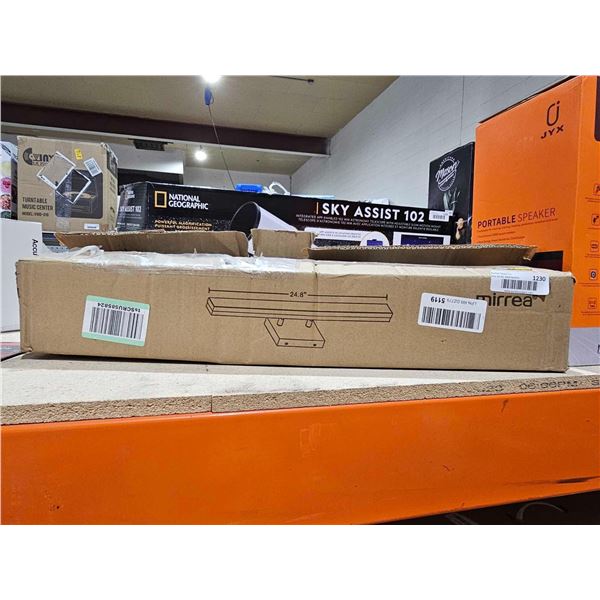 mirrea 24.8in Modern LED Vanity Light for Bathroom Lighting Dimmable 46w Brushed Nickel