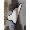 Image 2 : Faux Fur Floor Mat - 3'x2' -  Grey
