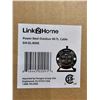 Image 3 : Link2Home Cord Reel 80 ft. Extension Cord 4 Power Outlets – 14 AWG SJTW Cable. Heavy Duty H
