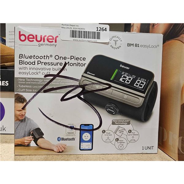 Beurer Bluetooth One Peice Blood Pressure Monitor
