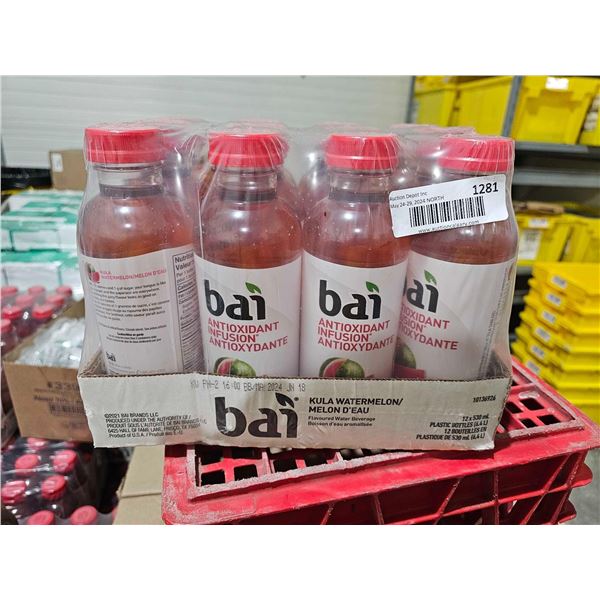 Bai Antioxidant Infusion Kula Watermelon Beverage 12x530ml
