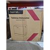 Image 2 : Hermitlux Countertop Dishwasher, 5 Washing Programs Portable Dishwasher With 5-Liter Built-in Water 