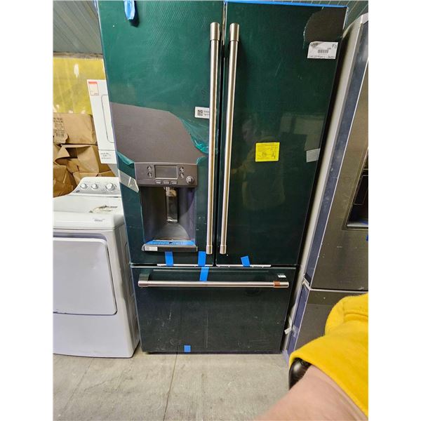 Cafe CYE22TP3MLS1 French Door Refrigerator, ENERGY STAR Certified, Counter Depth, 22.1 cu. ft. Capac