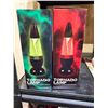 Image 1 : Lot of 2 Color Change Tornado Lamps