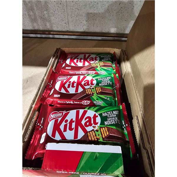 Kitkat Hazelnut Candy Bars 24x41g