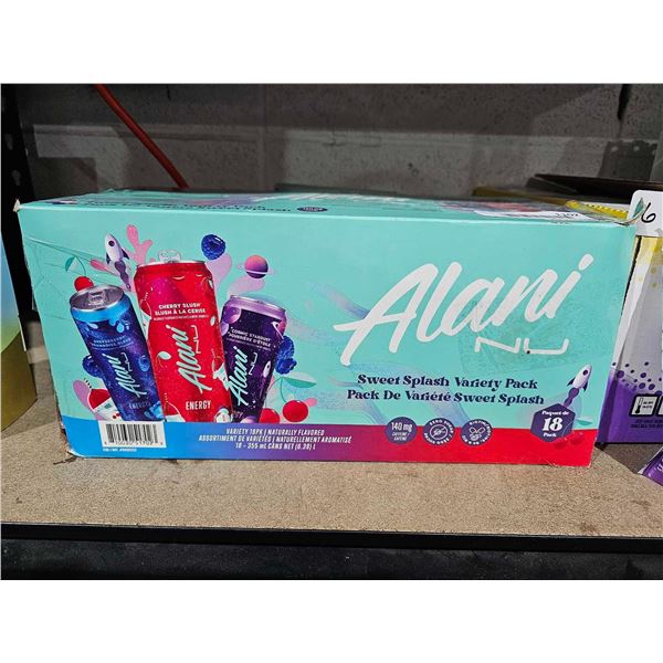 Alani Nu Sumer Splash Variety Pack Energy Drink 18 Pack