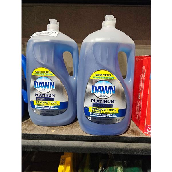 Dawn Platinum Dish washing Detergent 2x2.66L