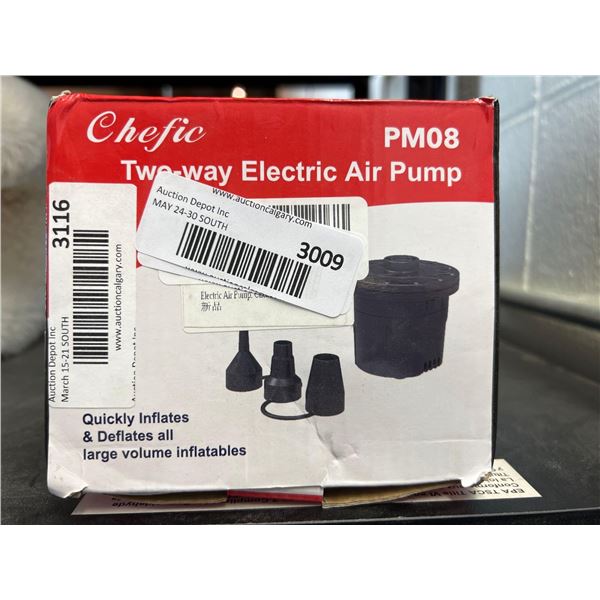 Chefic PM08 two-way electric air pump