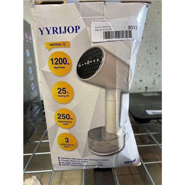 YYRIJOP portable garment steamer