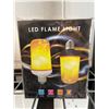 Image 1 : LED flame light lightbulb