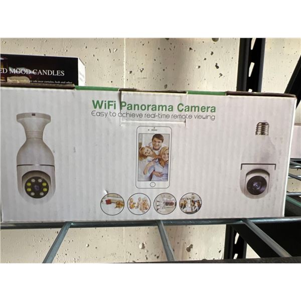 WiFi panorama security camera