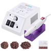 Image 1 : Cadrim Electric Nail Drill, Adjustable Nail File Machine Set with Sanding bands for Manicure Pedicur