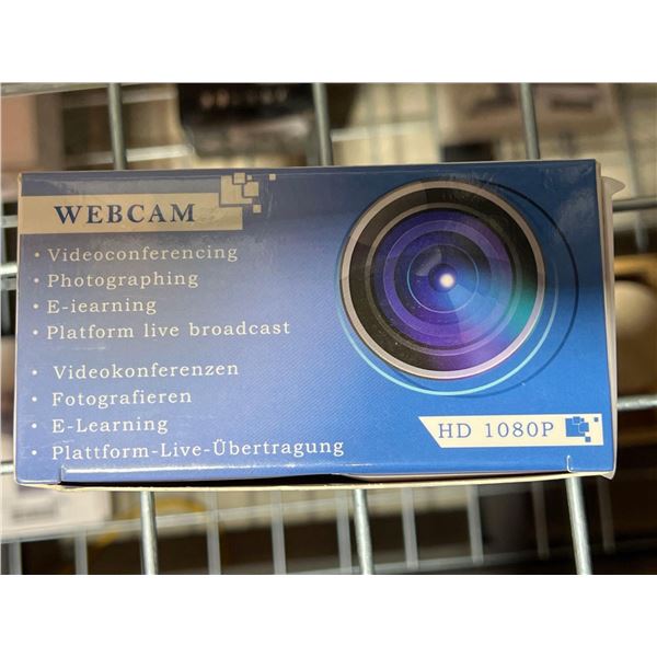 High definition 1080P webcam