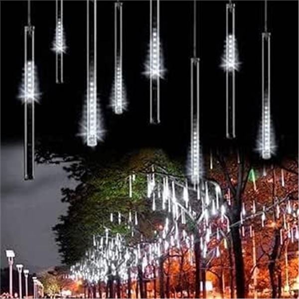 LED meteor shower rain light