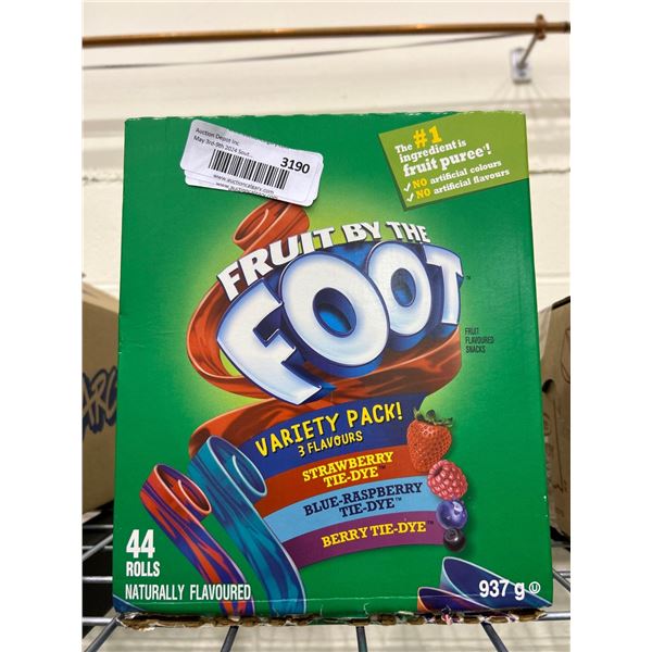 Fruit by the foot variety pack