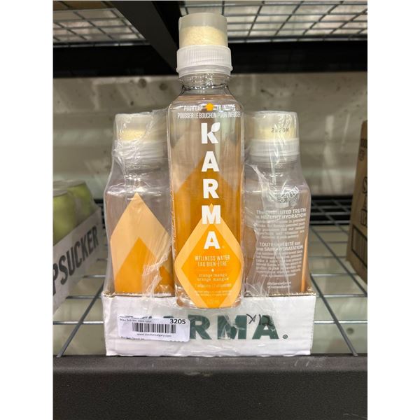 Karma orange mango wellness water 12x532ml