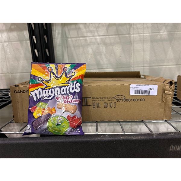 Maynards wine gums candy 12x154g