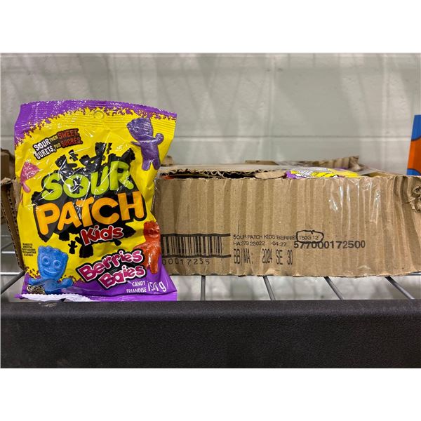 Sour Patch Kids berry flavor sour candy 12x150g