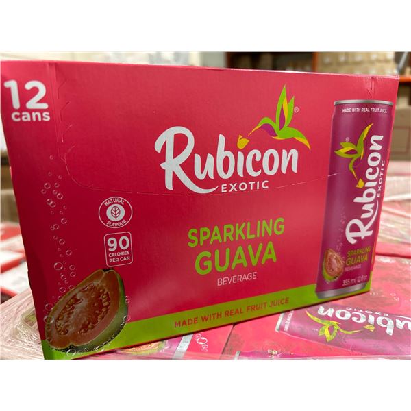 CASE LOT - Rubicon Exotic Sparkling Guava Juice 12 x 355ml