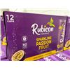 Image 1 : CASE LOT - Rubicon Exotic Sparkling Passion Fruit Juice 12 x 355ml