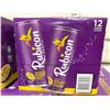 Image 2 : CASE LOT - Rubicon Exotic Sparkling Passion Fruit Juice 12 x 355ml