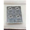 Image 3 : Valcambi Suisse Pure .999 Silver 1 g wafer bars - LOT of 4