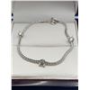 Image 1 : Ladies Moissanite Multi Stone .925 Silver Tennis Bracelet with certificate