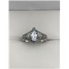 Image 1 : Elegant Ladies Marquis Cut .70 Carat Solitaire Classic Vintage Style Engagement ring