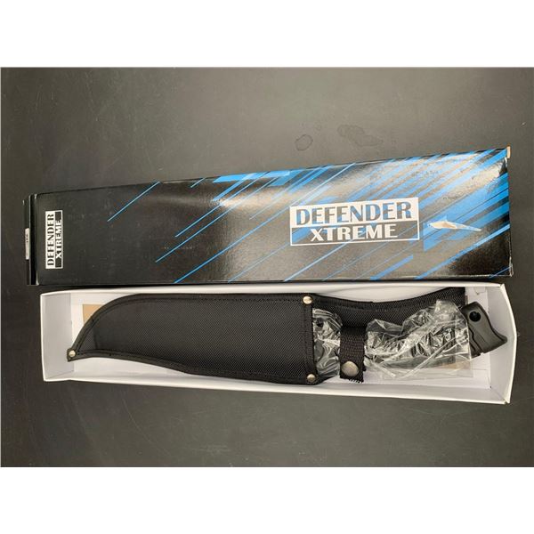 Defender Extreme 10 Inch Blade Survival Poly Handle Knife with Sheath NEW in BOX -Model 9275