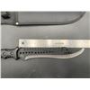 Image 3 : Defender Extreme 10 Inch Blade Survival Poly Handle Knife with Sheath NEW in BOX -Model 9275