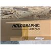 Image 3 : 3D Hologram Fan, High Resolution 224 LEDs 3D Holographic Fan Projector, 3D Hologram Projector Advert