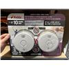 Image 1 : Kidde 2 in 1 smoke and carbon monoxide alarms with 10 year battery life