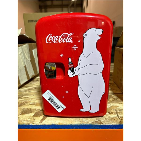 CocaCola mini desk top fridge