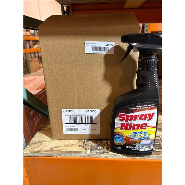 Spray nine bbq grill cleaner 6x650ml