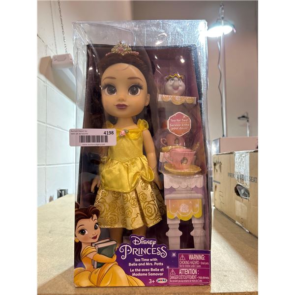 Disney Princess tea time with Belle and Mrs.Potts doll set