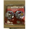 Image 2 : Guard security commercial grade hardened steel locks with keys. 2 packs of 2 locks