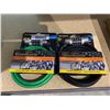Image 1 : Lot of 2 WordLock cable locks with resettable lock combination