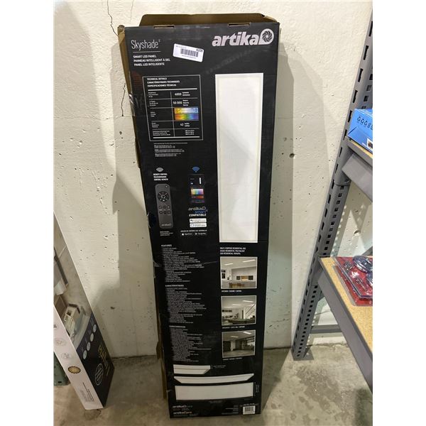 Artika Skyshade smart LED panel light 120.8cm long x 29.8cm wide x3.8cm high