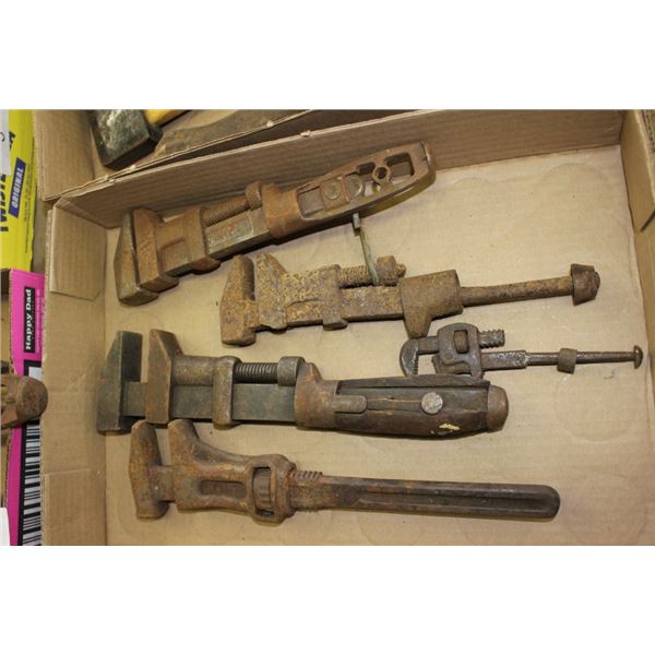 Pipe wrenches, Grooming shear