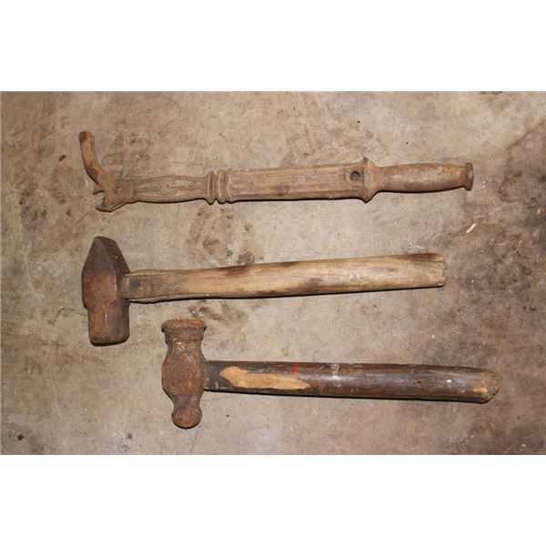 Bale hooks, Blacksmith hammers, claw hammer head