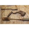 Image 2 : Vintage hand cranks, blacksmith soldering irons