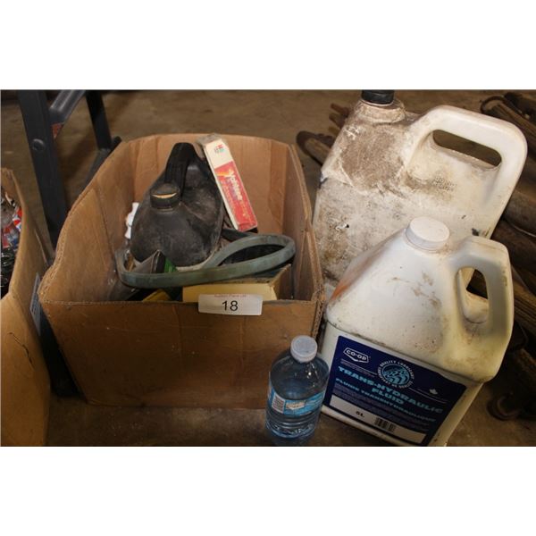 Trans-Hydraulic fluid, John Deere filter,