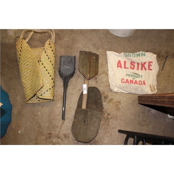 Foldable shovel, fireplace scoop, fireplace tools