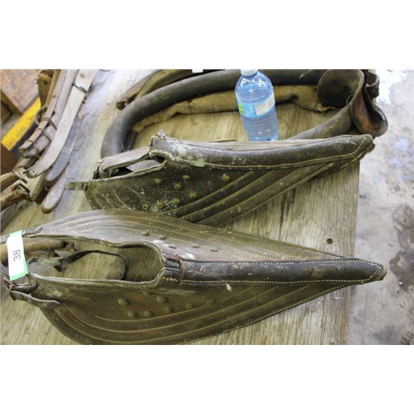 Stirrup covers, horse collars